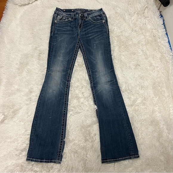 Miss me sz 28 blue jeans - Picture 1 of 5